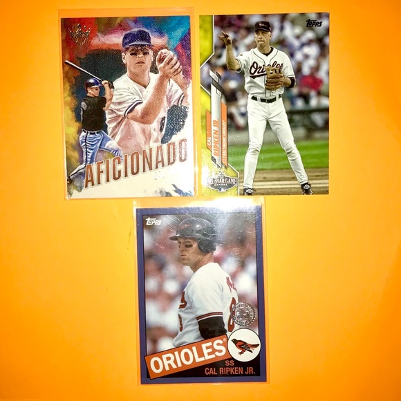 Cal Ripken Jr Panini Topps MLB Baseball Card Lot